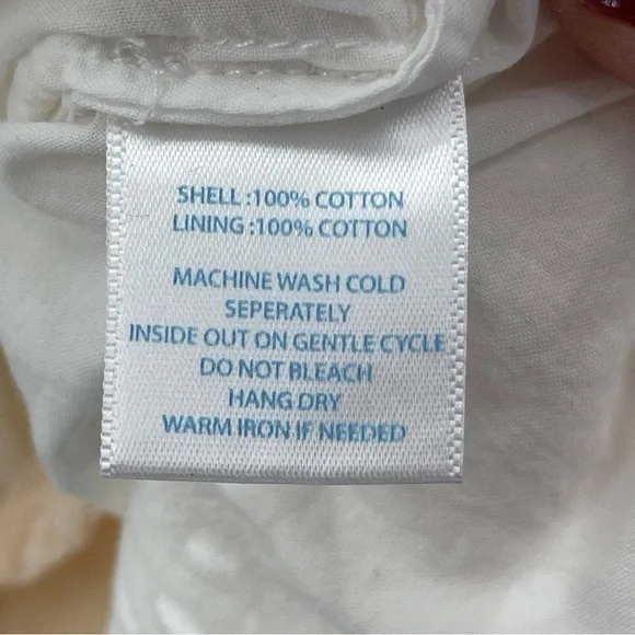 SOUTHERN TIDE BOHO HAZEL EYELET BEACH DRESS ROMANTIC CLEAN GIRL SIZE 2 - Picture 12 of 12